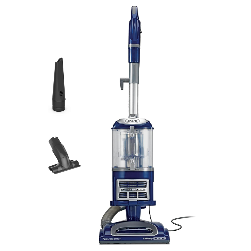 Shark Navigator Lift-Away NV360 Upright Vacuum Cleaner, Navy Blue, HEPA Filter
