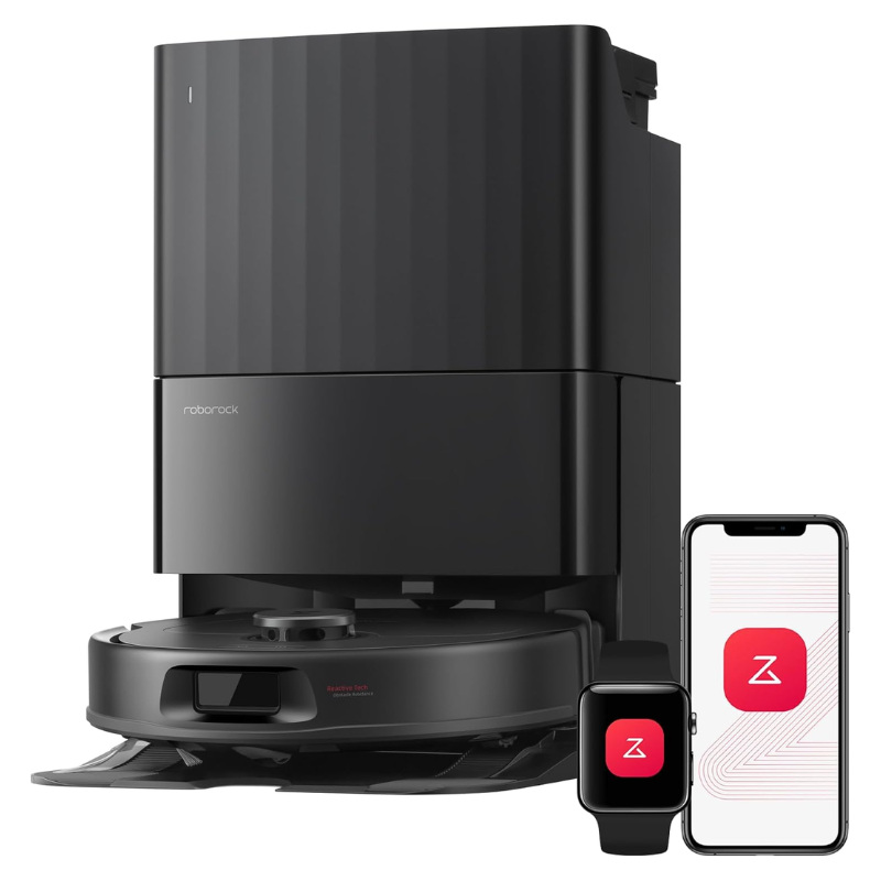 Roborock Qrevo S Pro Robot Vacuum and Mop – Black