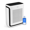 LEVOIT Vital 200S-P Smart Air Purifier for Large Rooms, White, HEPA Filtration