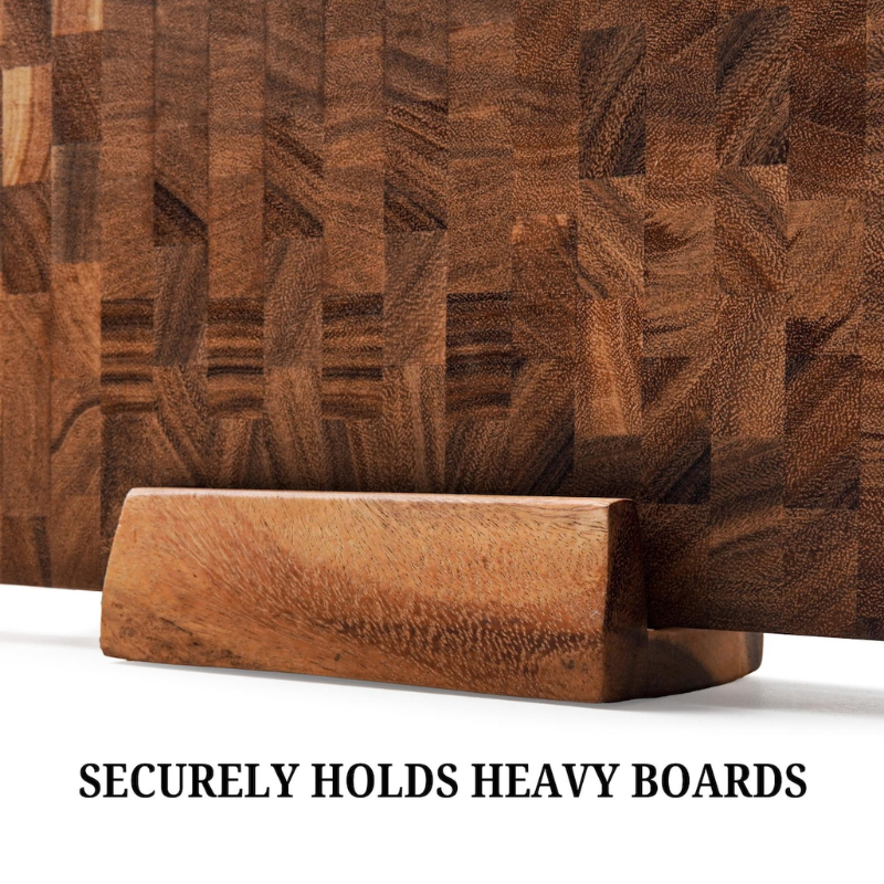Wood Cutting Board Stand for 2–2.2" Thick Boards