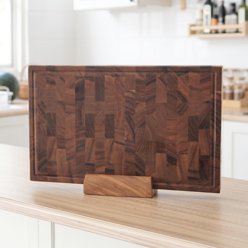 Wood Cutting Board Stand for 2–2.2" Thick Boards
