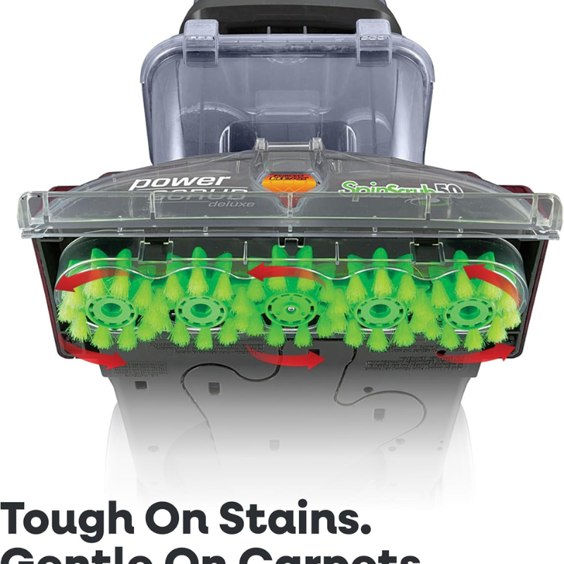 Hoover PowerScrub Deluxe Carpet Cleaner FH50150NC – Pet & Upholstery Tools, Red